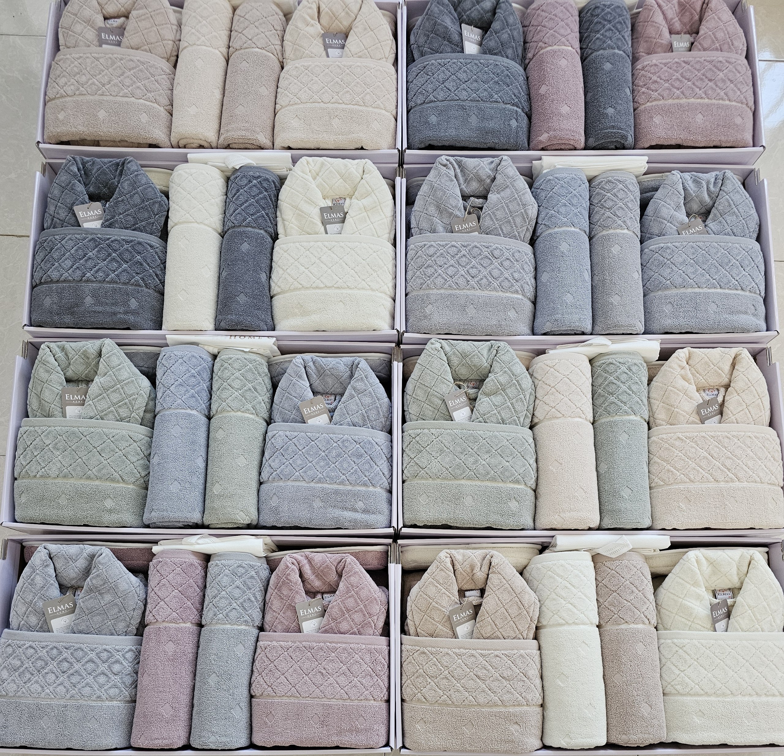 خرید وفروش عمده حوله های ست با قیمت اقتصادی