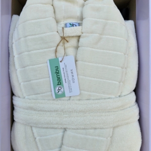 حوله تن پوش بامبو سفید