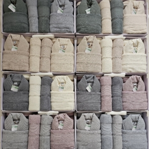 حوله تن پوش طرح کارینا برند بامبو