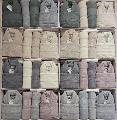 حوله تن پوش طرح کارینا برند بامبو